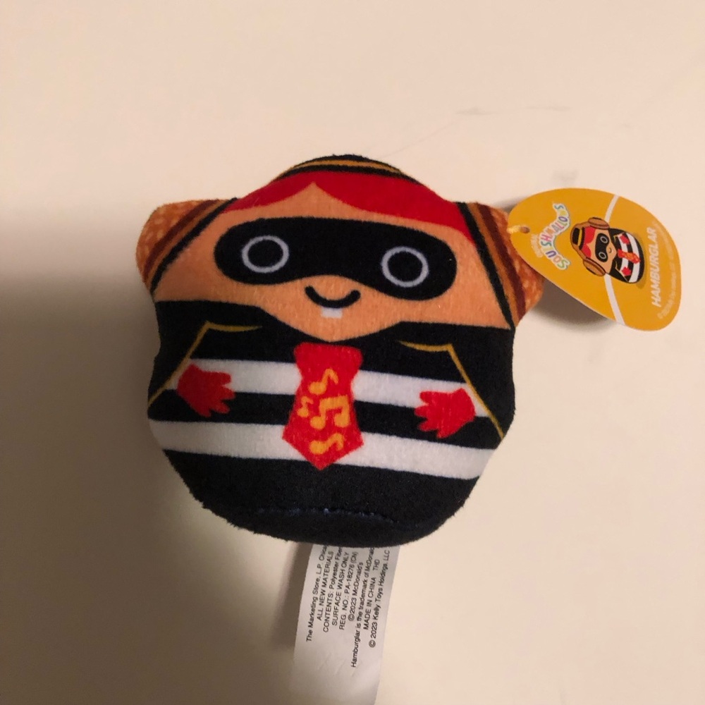McDonalds Squishmallow Hamburglar